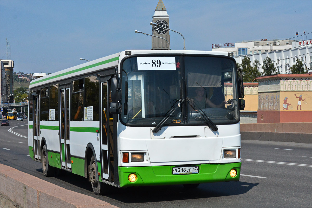 Kraj Krasnojarski, LiAZ-5256.53 Nr В 318 СР 47