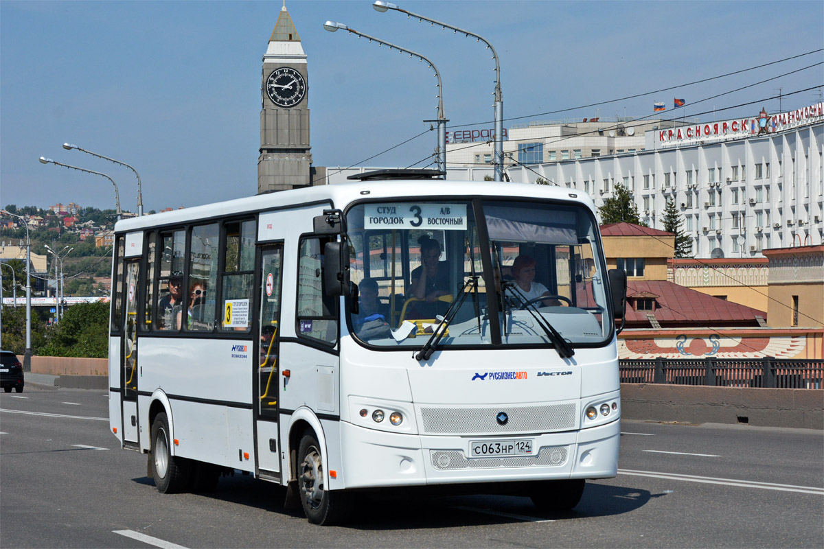 Красноярский край, ПАЗ-320412-05 "Вектор" № С 063 НР 124