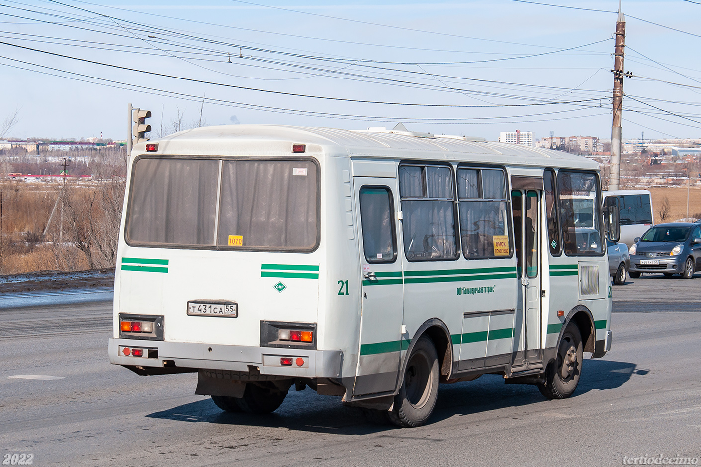 Омская область, ПАЗ-32053 № 21