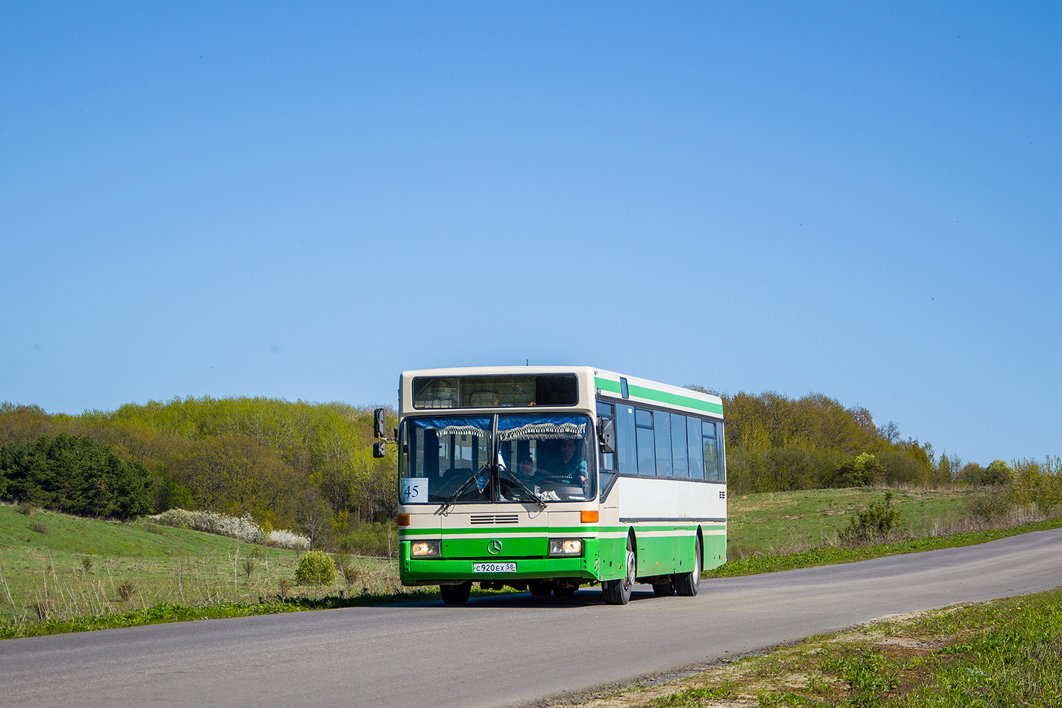 Obwód penzeński, Mercedes-Benz O405 Nr С 920 ЕХ 58