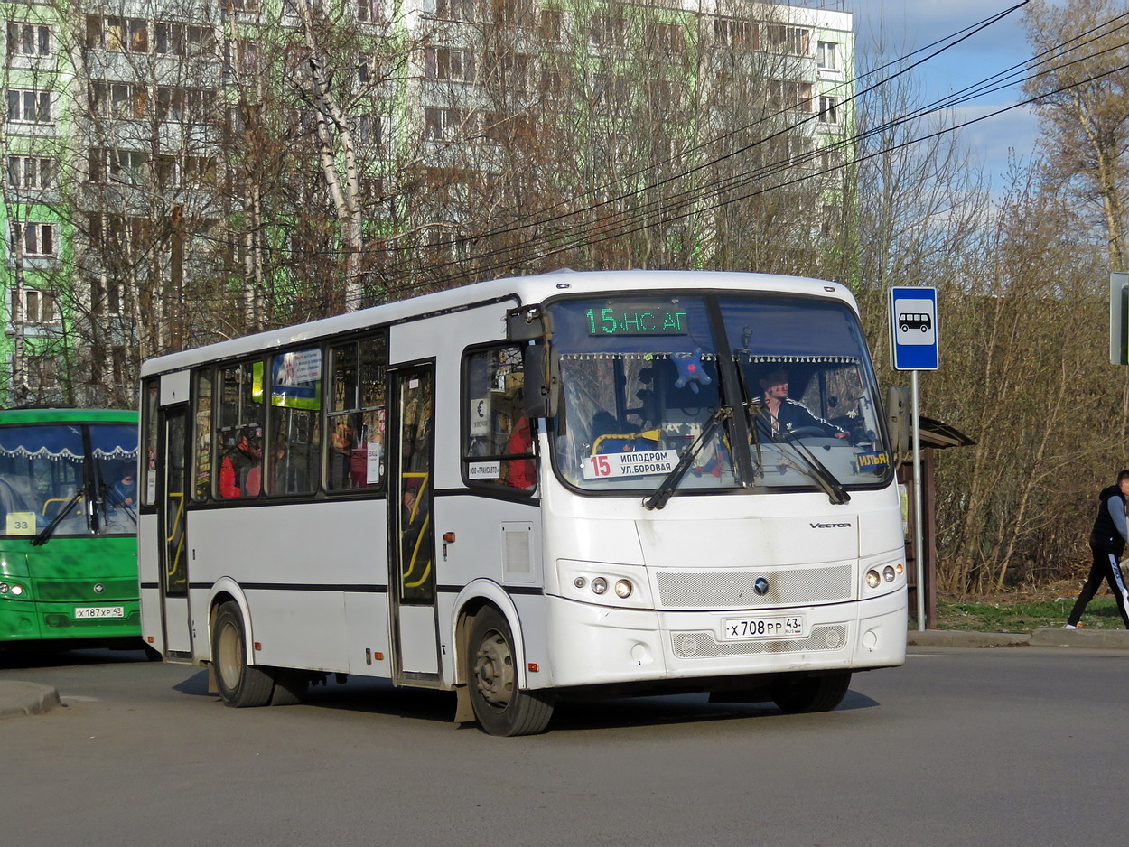 Кировская область, ПАЗ-320412-04 "Вектор" № Х 708 РР 43