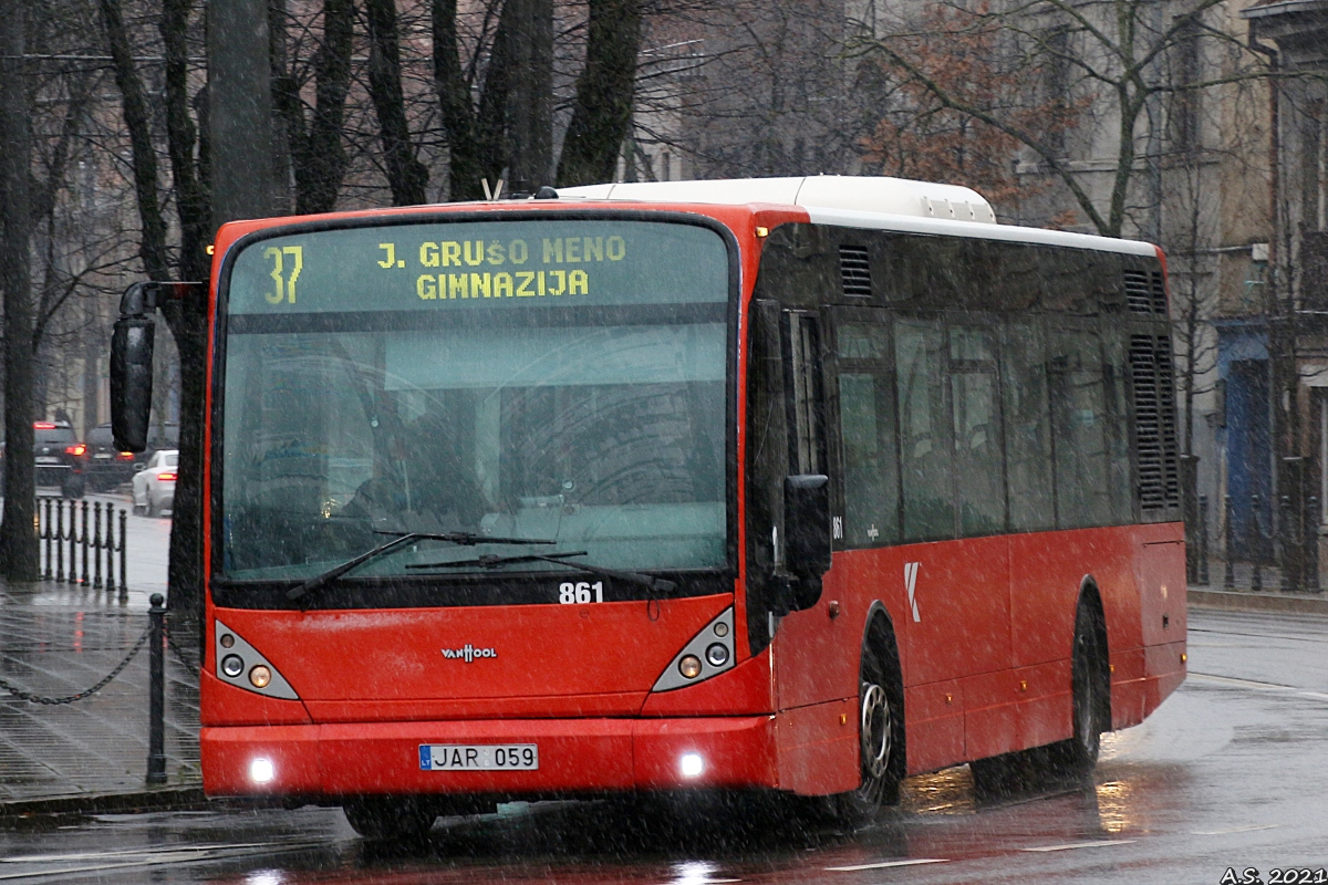 Литва, Van Hool New A330 № 861