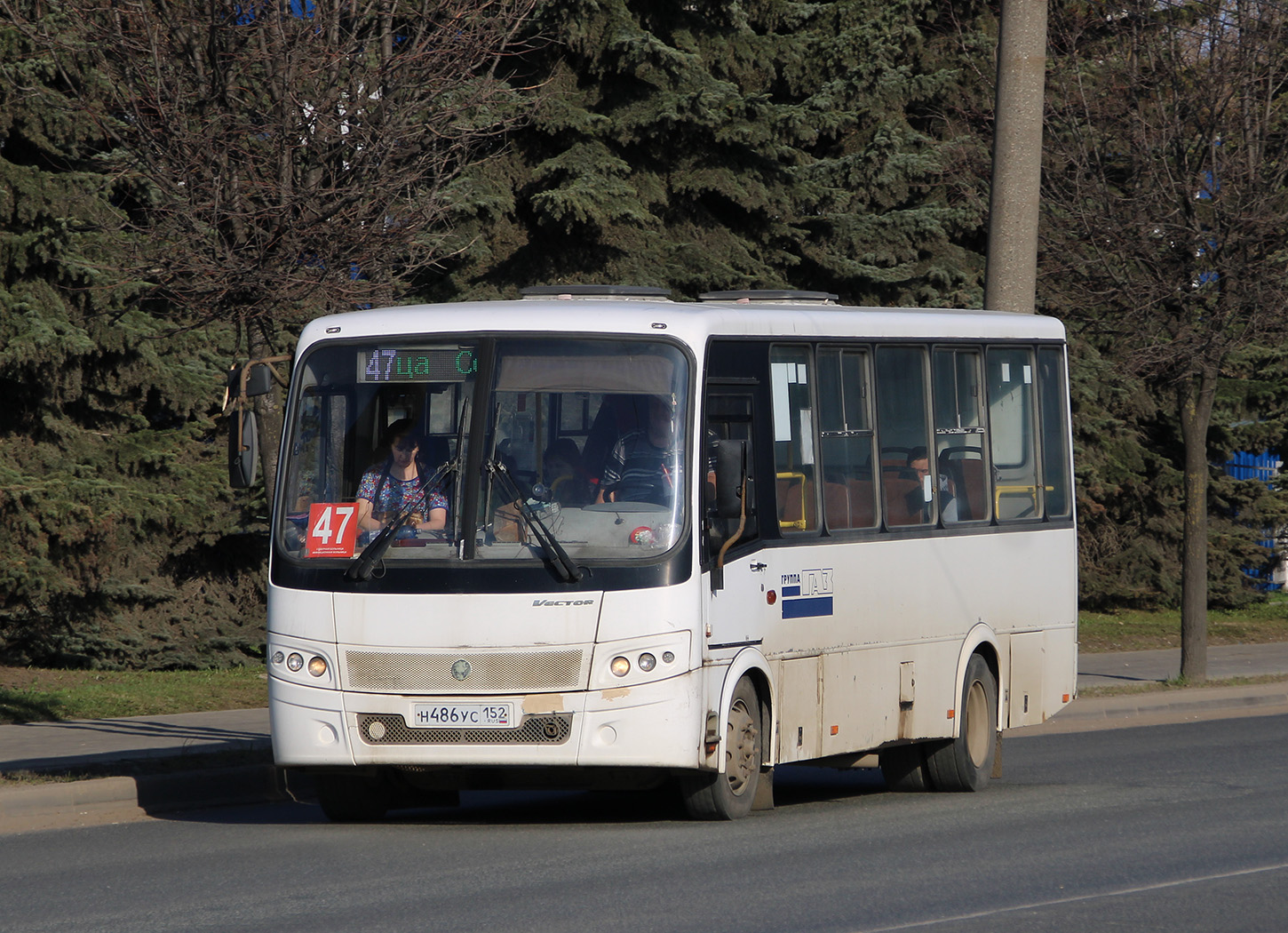 Кировская область, ПАЗ-320412-05 "Вектор" № Н 486 УС 152