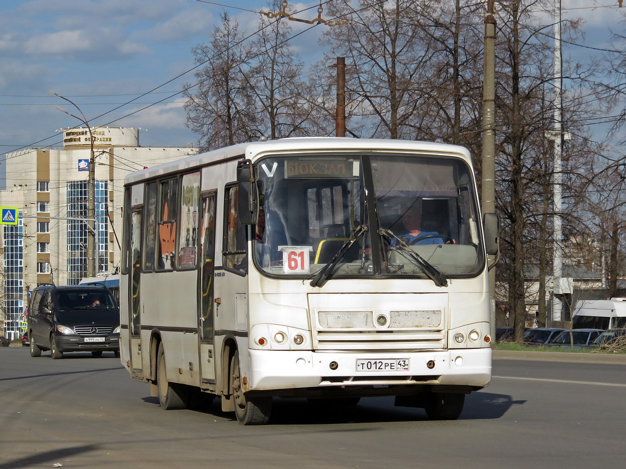 Кировская область, ПАЗ-320402-05 № Т 012 РЕ 43