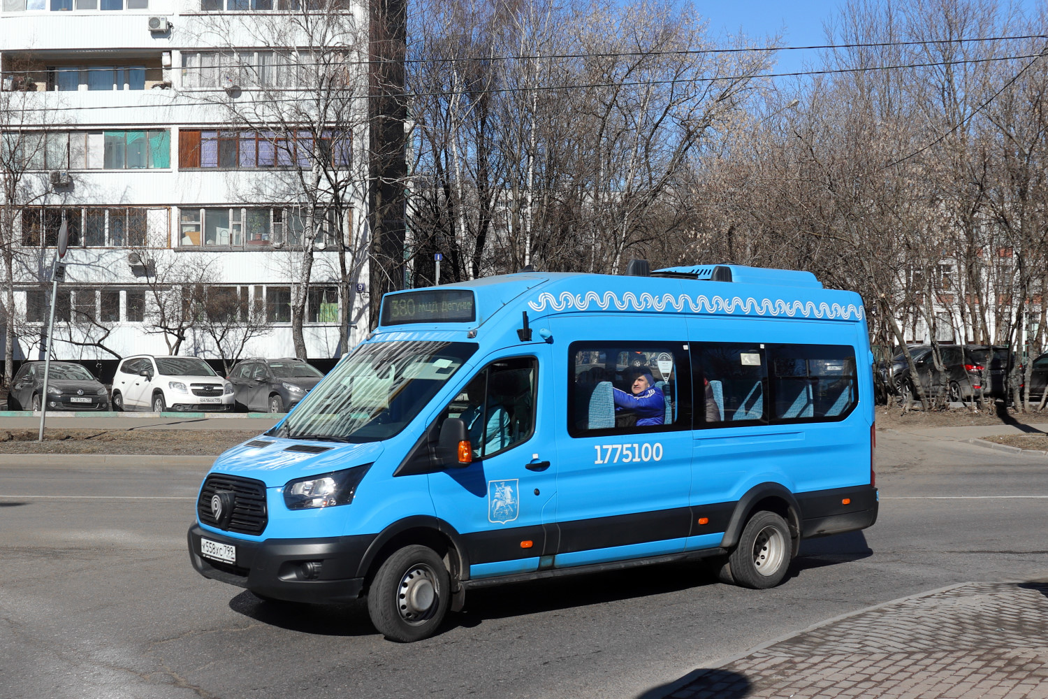 Москва, Нижегородец-222708 (Ford Transit FBD) № 1775100