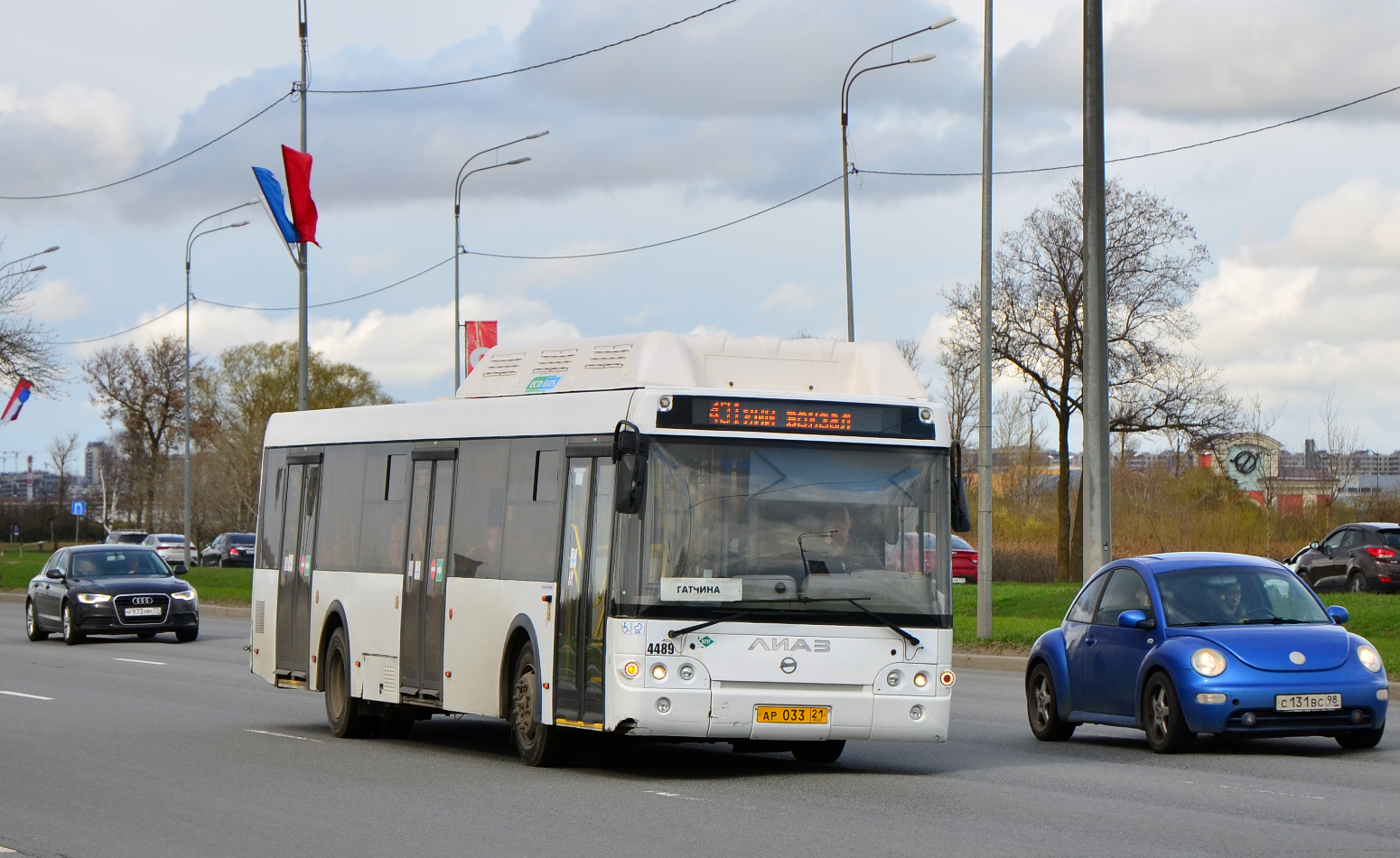 Ленинградская область, ЛиАЗ-5292.67 (CNG) № 4489