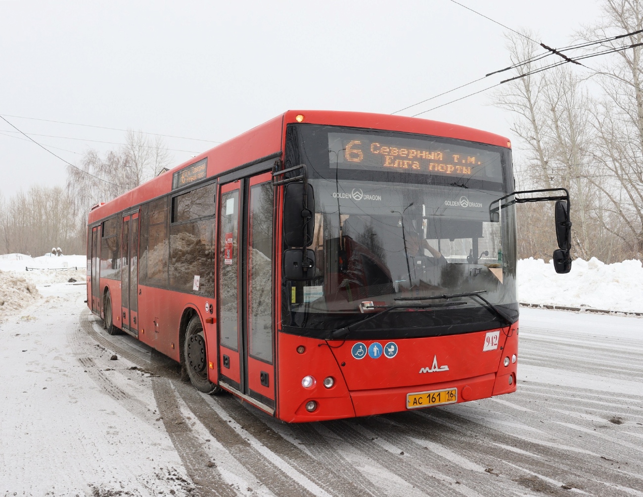 Татарстан, МАЗ-203.069 № 942