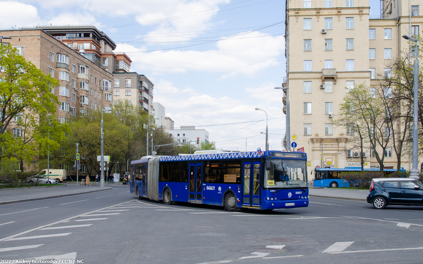 Москва, ЛиАЗ-6213.22 № 040631