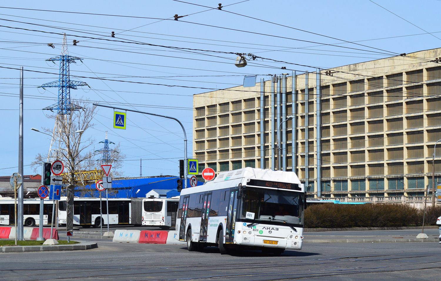 Санкт-Петербург, ЛиАЗ-5292.67 (CNG) № 4520