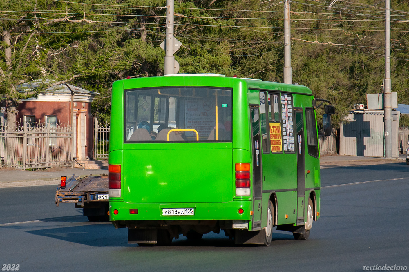 Омская область, ПАЗ-320302-12 № А 818 ЕА 155