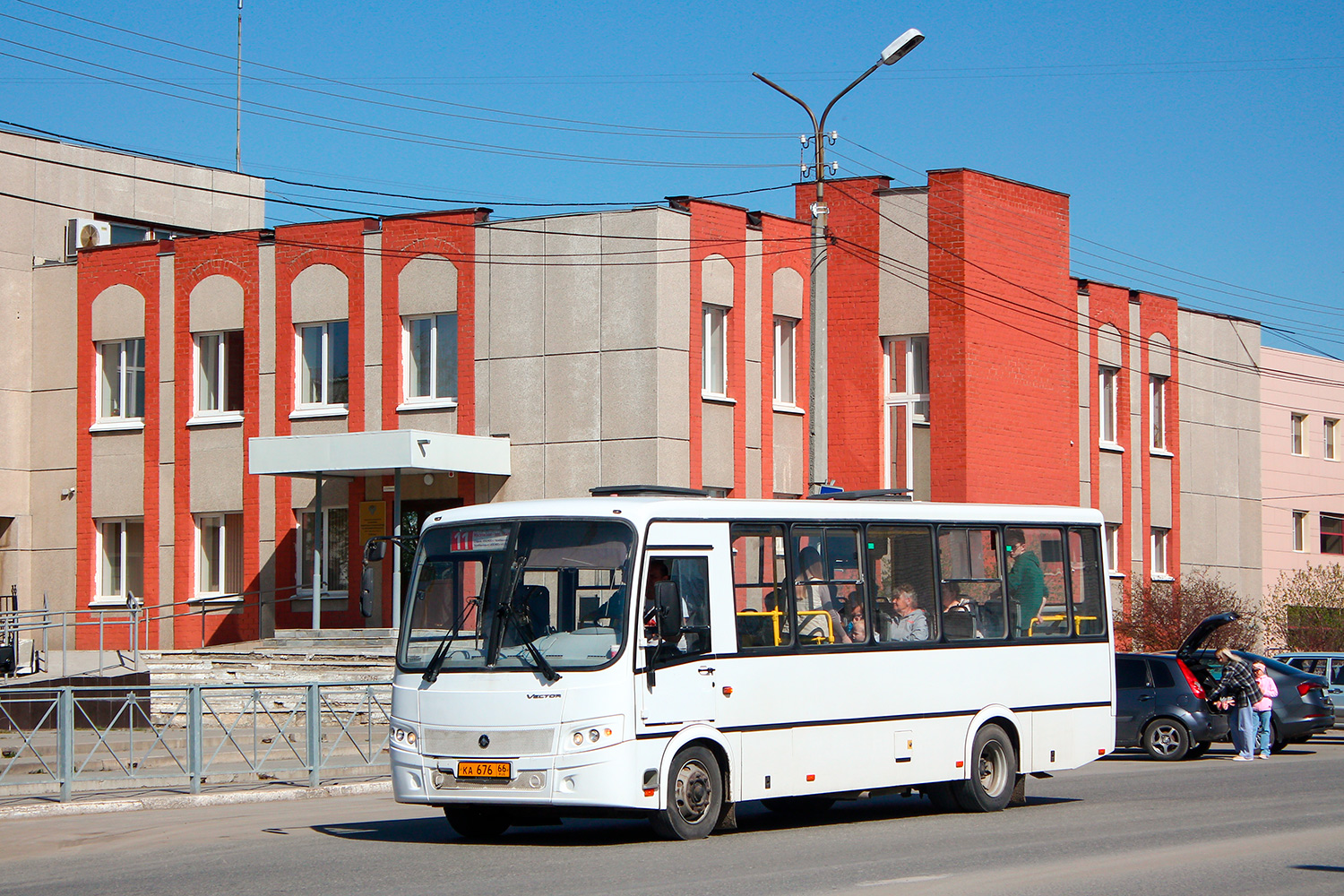 Свердловская область, ПАЗ-320412-04 "Вектор" № КА 676 66