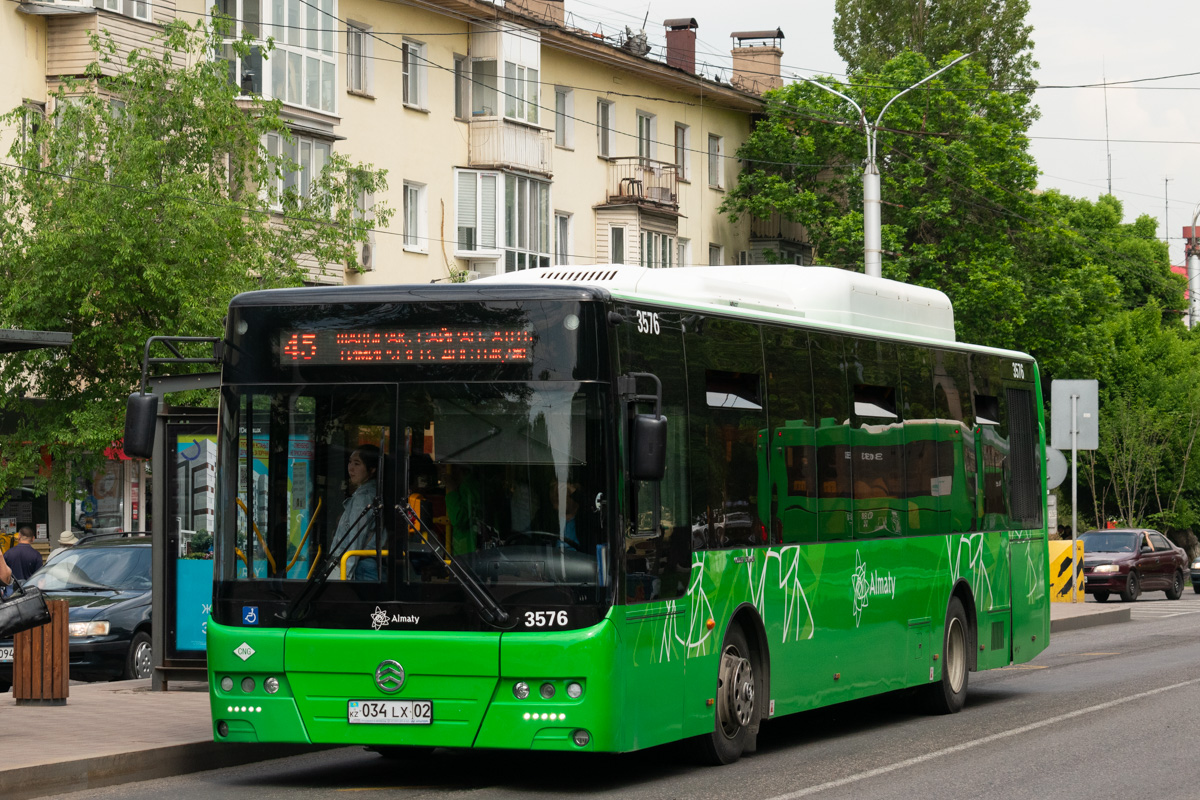 Алматы, Golden Dragon XML6125CN (Hyundai Trans Auto) № 3576