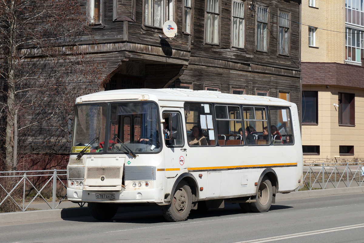 Архангельская область, ПАЗ-32054 № О 787 АН 29