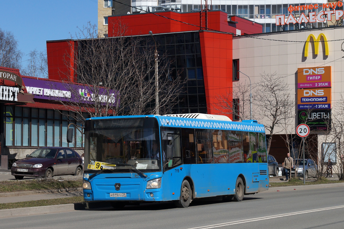 Архангельская область, ЛиАЗ-4292.60 (1-2-1) № 7119