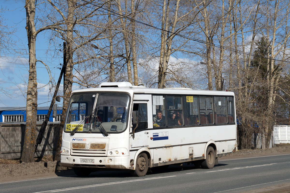 Архангельская область, ПАЗ-320412-05 № О 542 СТ 29