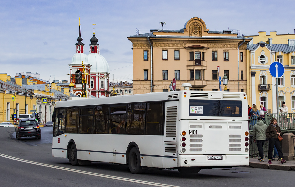 Санкт-Петербург, ЛиАЗ-5292.60 № 1401