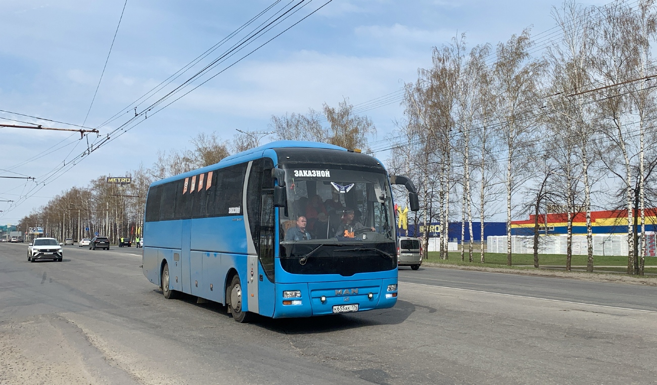 Челябинская область, MAN R07 Lion's Coach RHC444 № К 655 АК 774