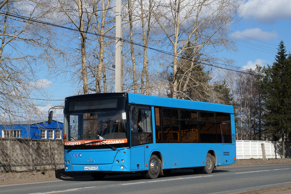 Архангельская область, МАЗ-206.086 № М 421 ТР 29