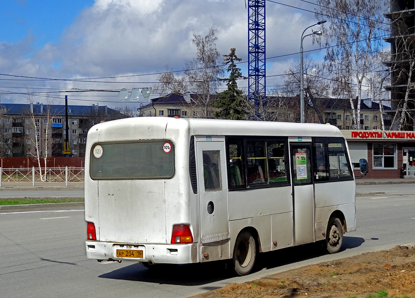 Татарстан, Hyundai County SWB (РЗГА) № АР 204 16