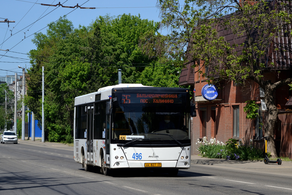 Kraj Krasnodarski, MAZ-206.086 Nr 496