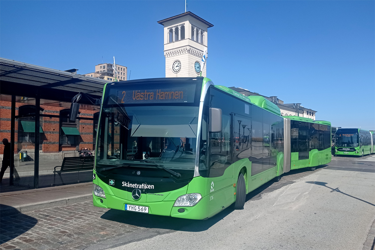 Швеция, Mercedes-Benz Citaro C2 G NGT № 3736