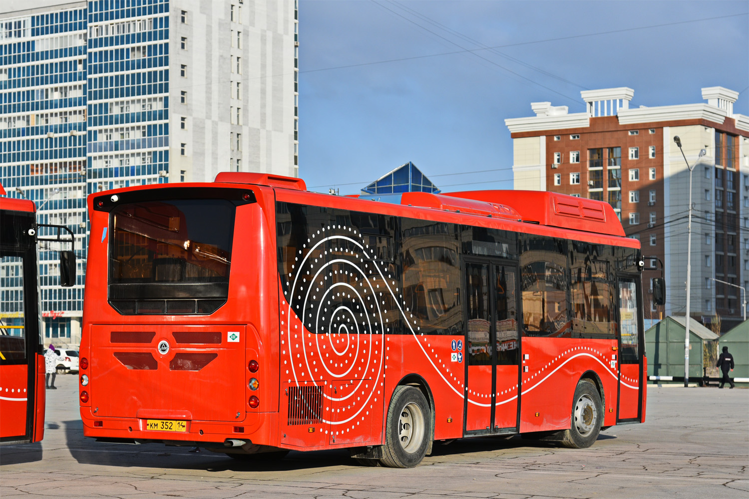 Sahas Republika (Jakutija), KAvZ-4270-82 № КМ 352 14; Sahas Republika (Jakutija) — New buses presentation 25.04.2022