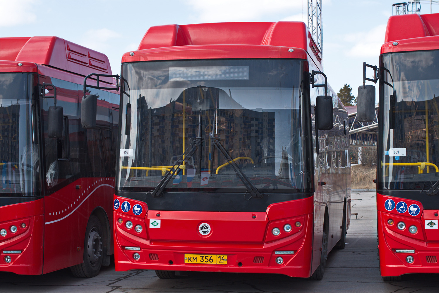 Sahas Republika (Jakutija), KAvZ-4270-82 № КМ 356 14; Sahas Republika (Jakutija) — New buses presentation 25.04.2022