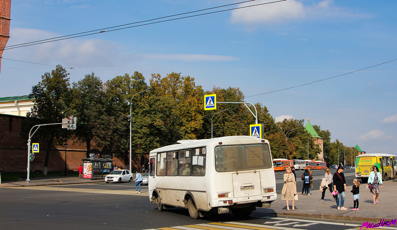 Нижегородская область, ПАЗ-32054 № М 497 ОР 152