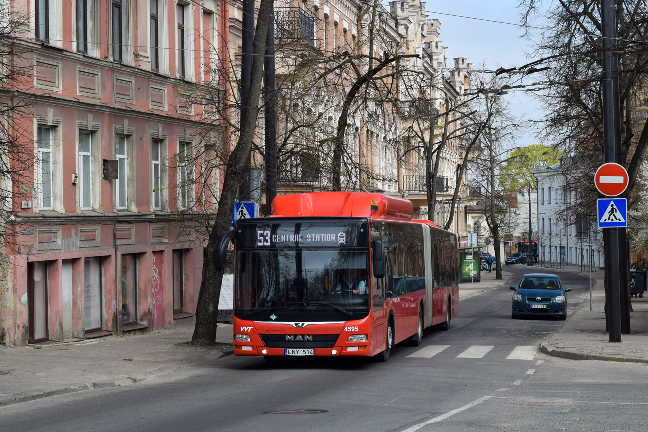 Литва, MAN A23 Lion's City G NG313 CNG № 4595