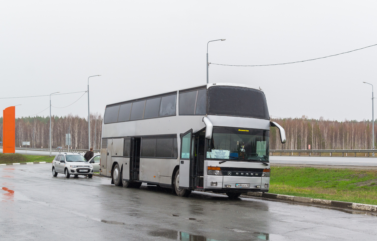 Костанайская область, Setra S328DT № 686 BOA 10