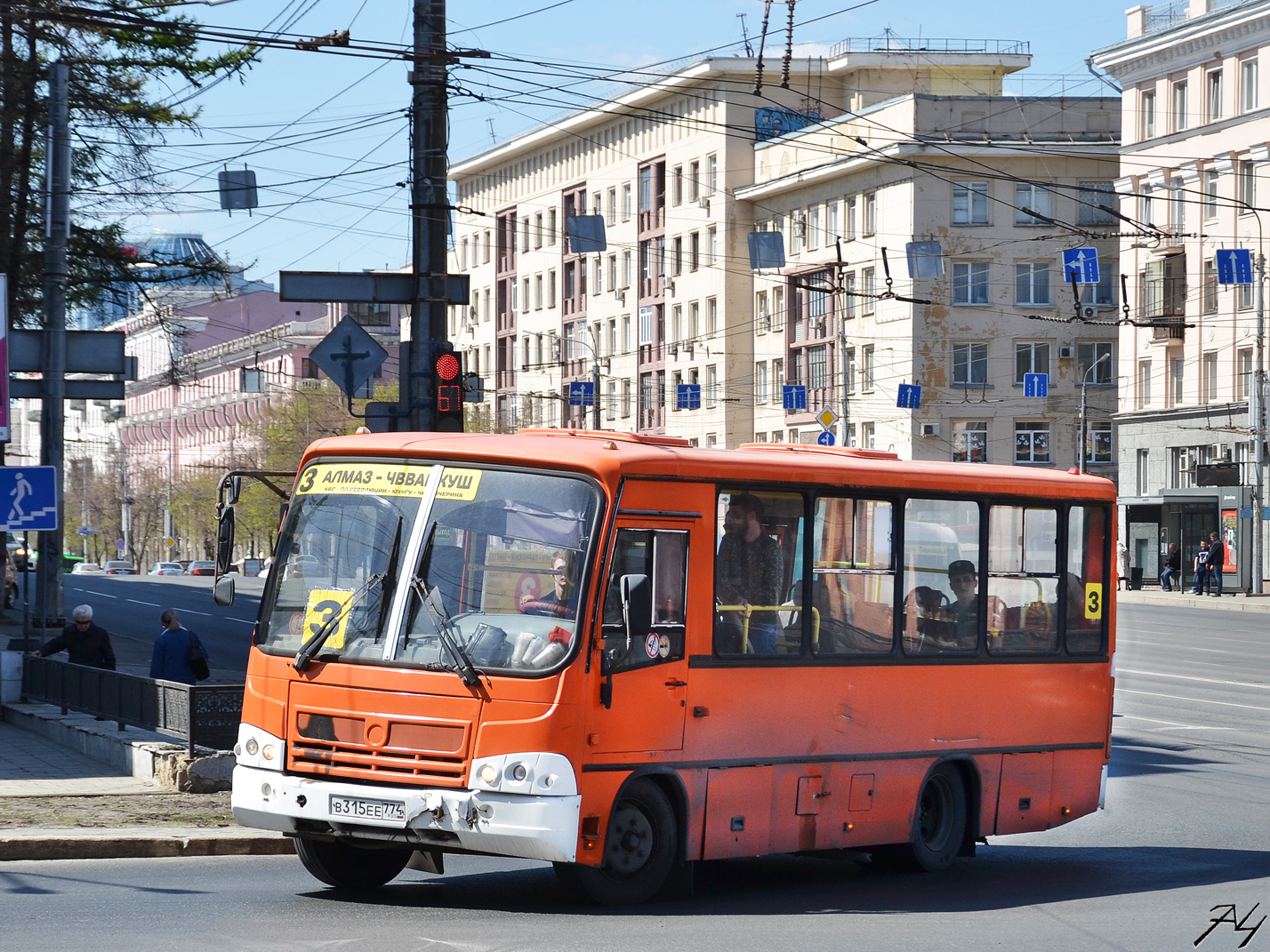 Челябинская область, ПАЗ-320402-05 № В 315 ЕЕ 774