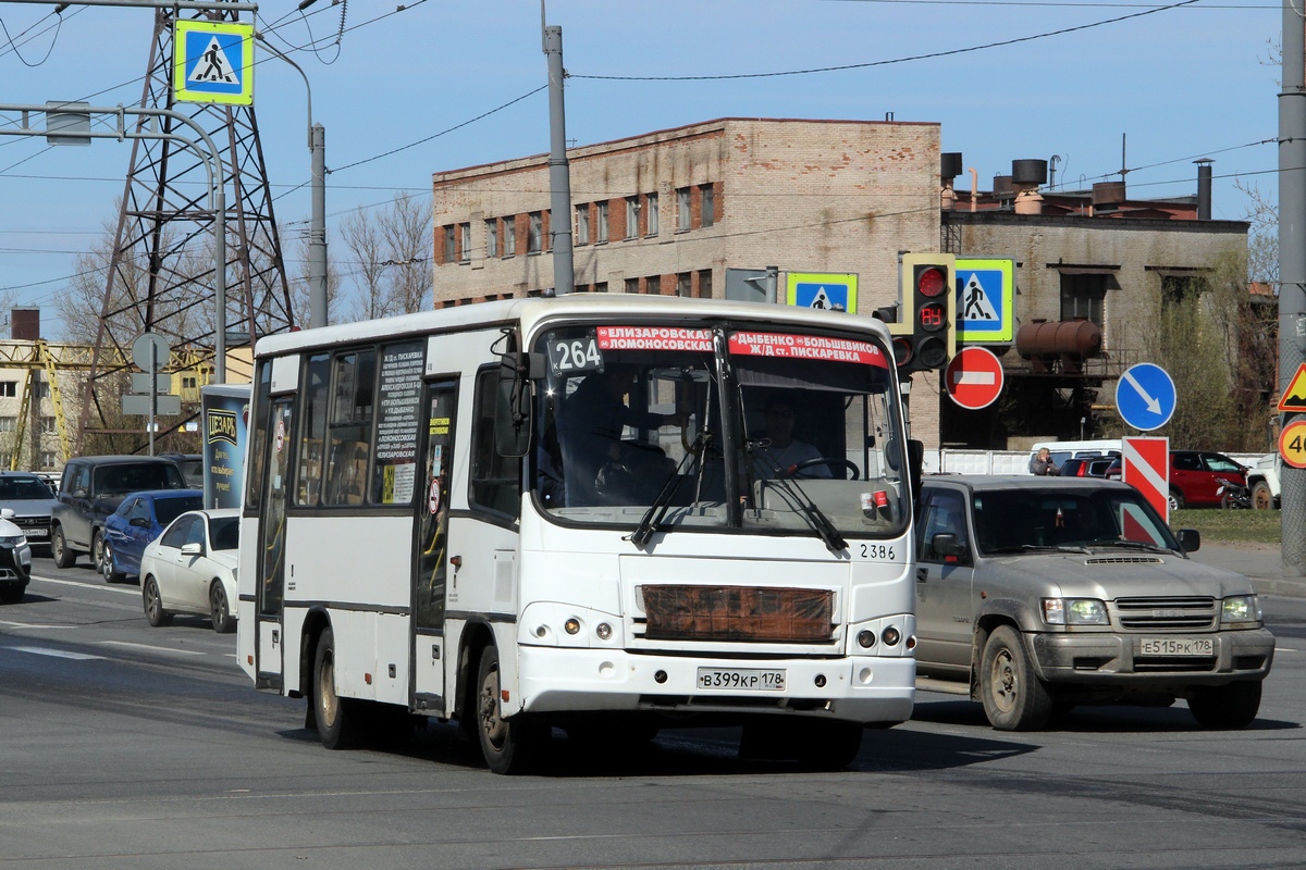 Szentpétervár, PAZ-320402-05 sz.: n386