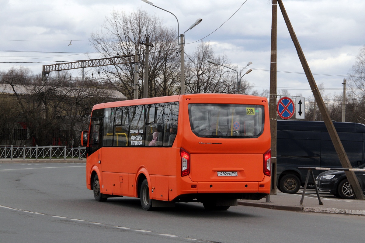 Санкт-Петербург, ПАЗ-320405-04 "Vector Next" № О 292 РК 198