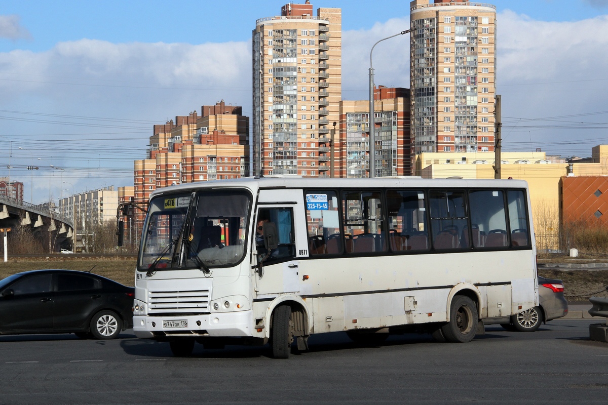 Санкт-Петербург, ПАЗ-320412-05 № 8971