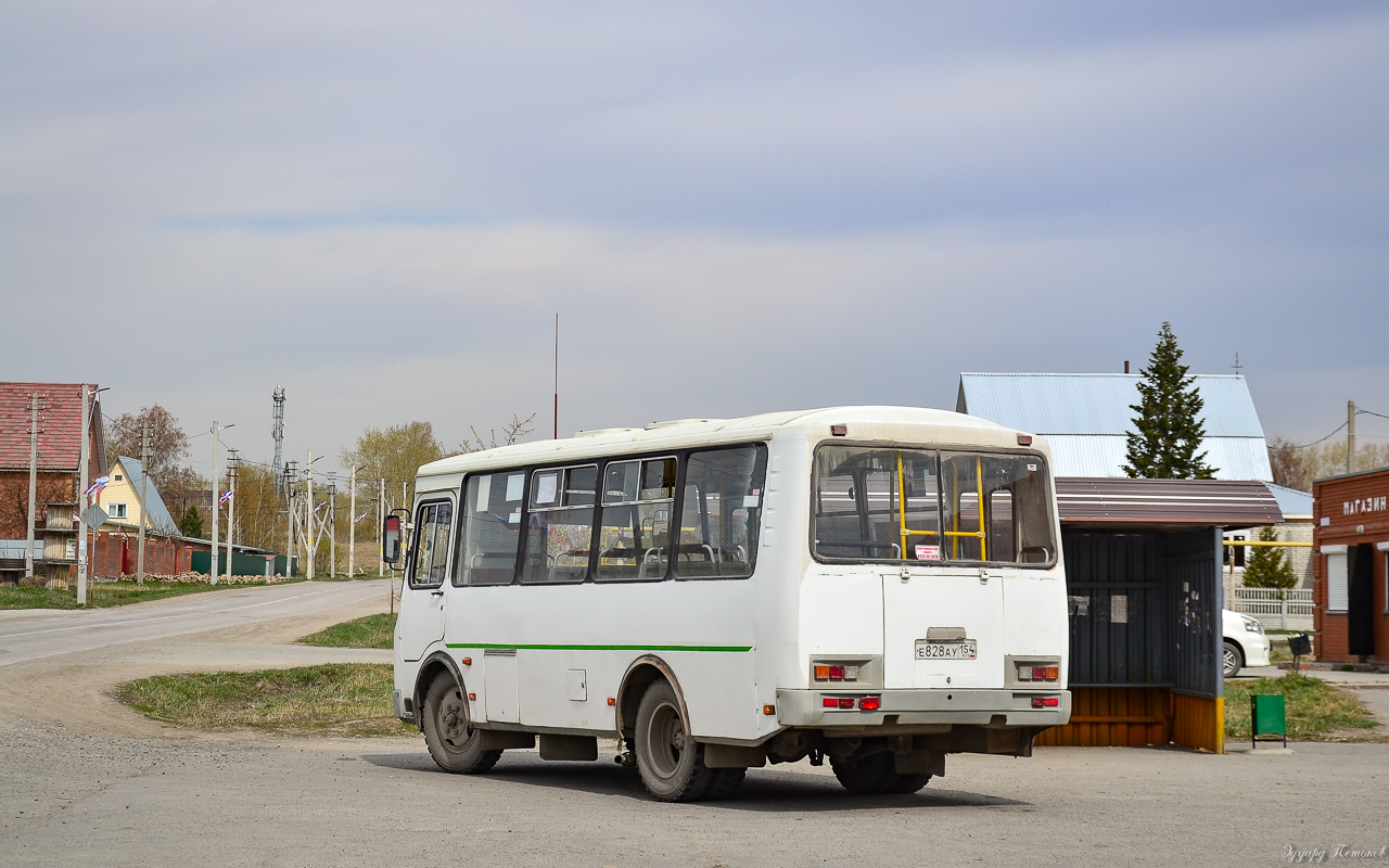 Новосибирская область, ПАЗ-32054 № Е 828 АУ 154