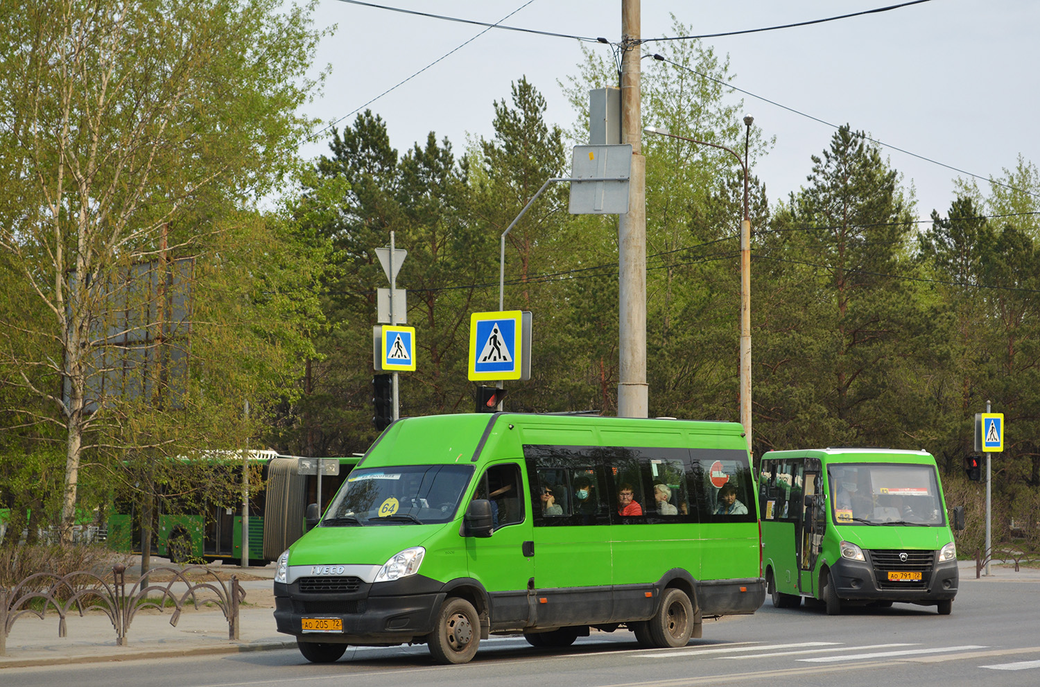 Tumen region, Nizhegorodets-2227UT (IVECO Daily) № АО 205 72