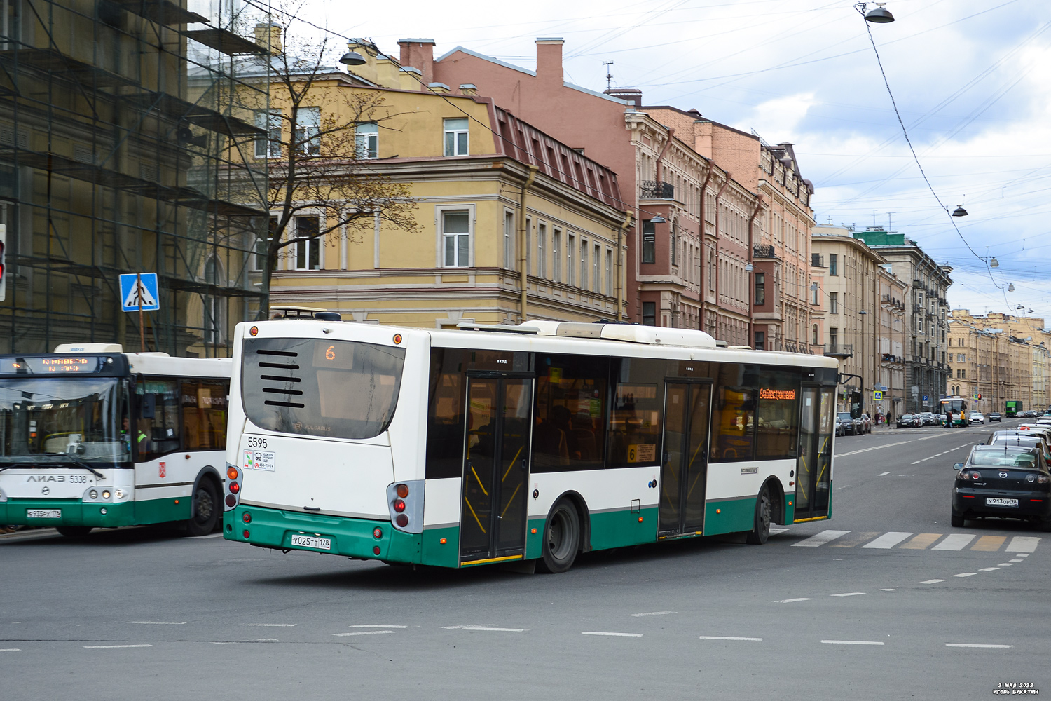 Санкт-Петербург, Volgabus-5270.00 № 5595