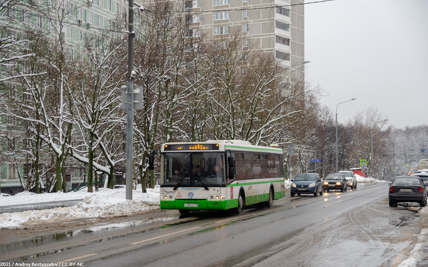 Москва, ЛиАЗ-5292.21 № 040907