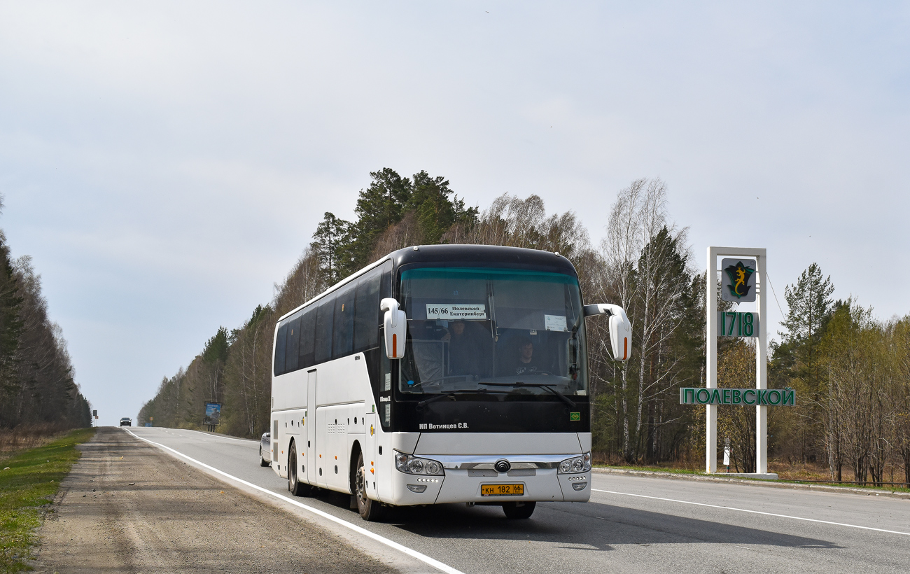 Sverdlovsk region, Yutong ZK6122H9 č. КН 182 66