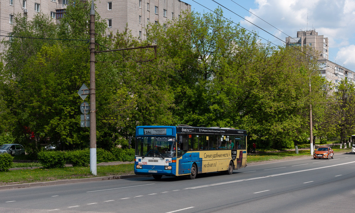 Владимирская область, Mercedes-Benz O405 № 526