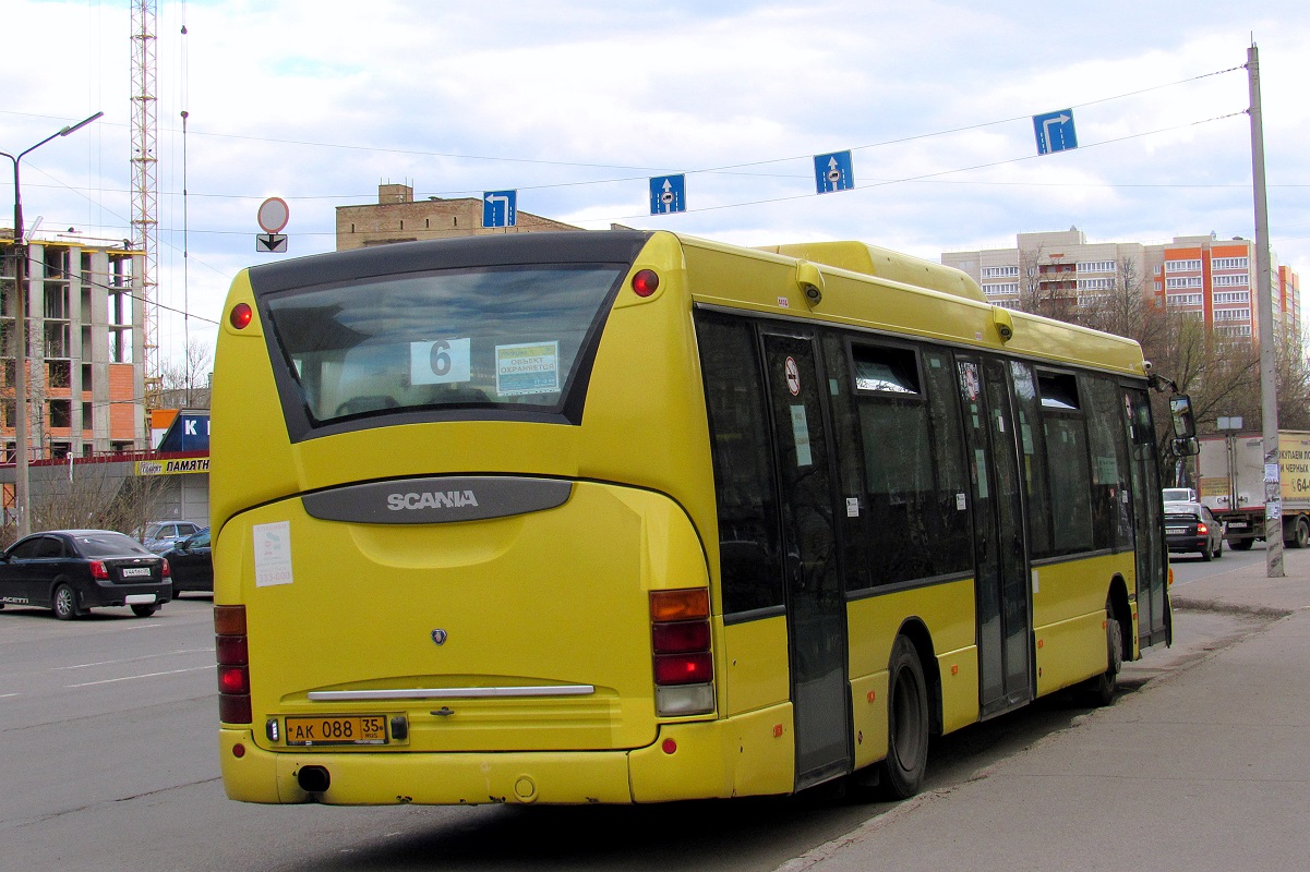 Вологодская область, Scania OmniLink I (Скания-Питер) № АК 088 35