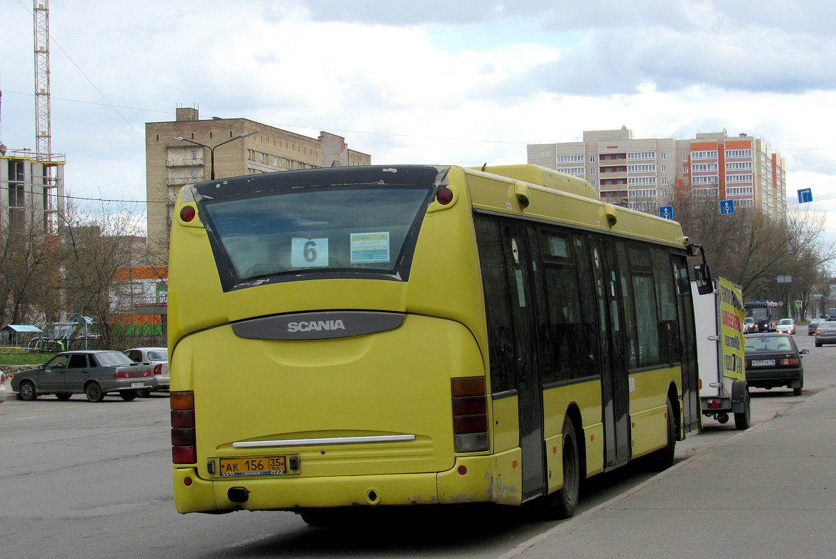 Вологодская область, Scania OmniLink I (Скания-Питер) № АК 156 35