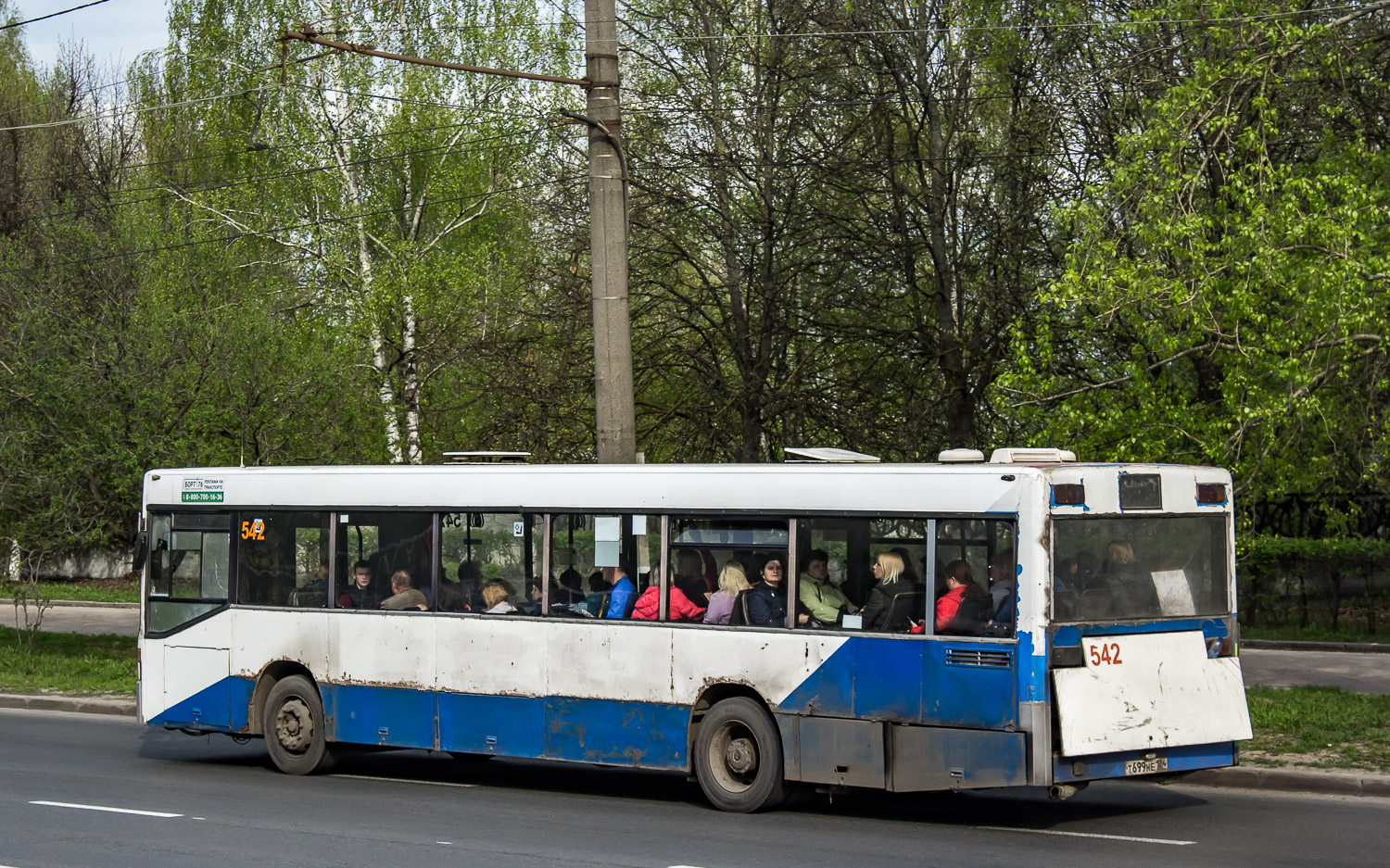 Владимирская область, Mercedes-Benz O405N № 542