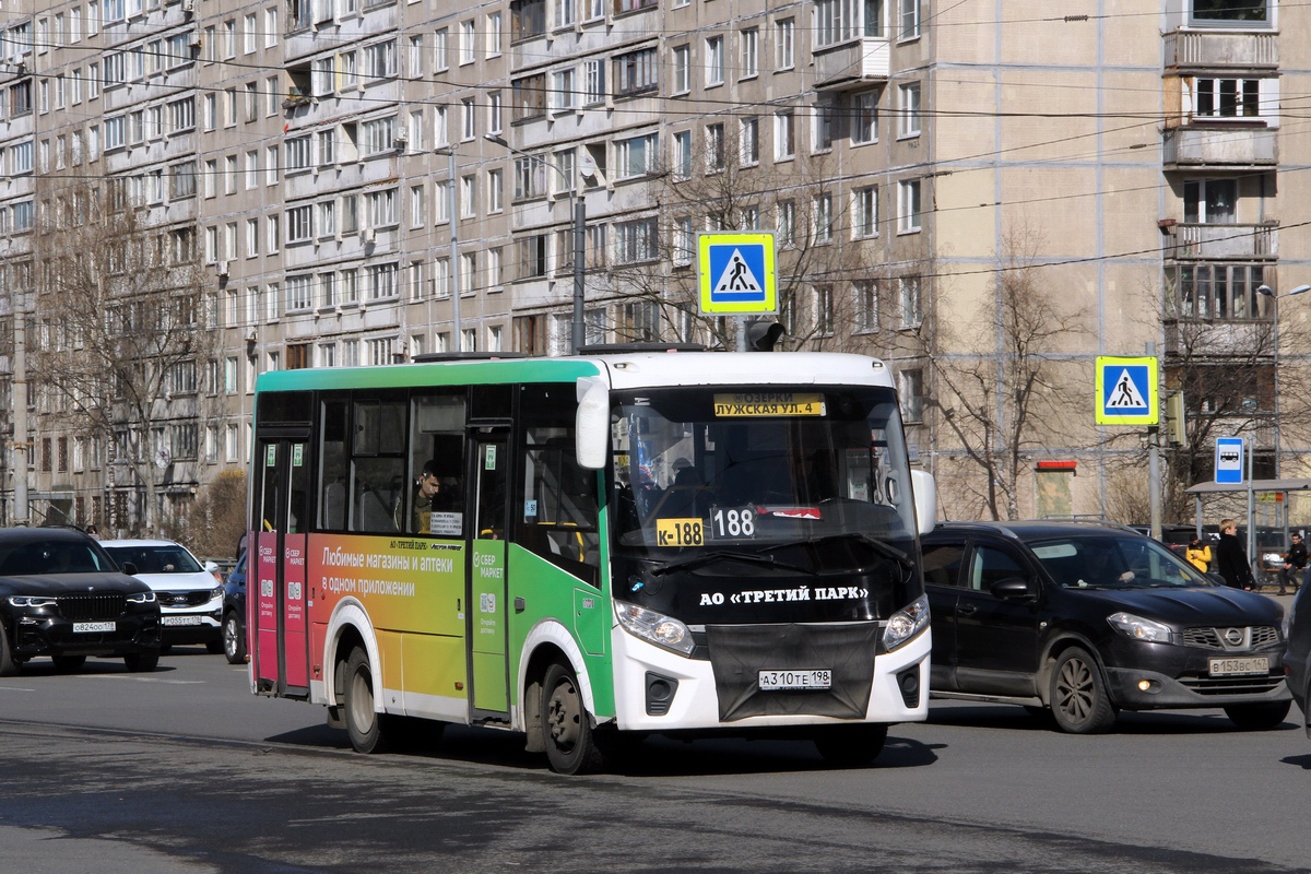 Санкт-Петербург, ПАЗ-320435-04 "Vector Next" № А 310 ТЕ 198