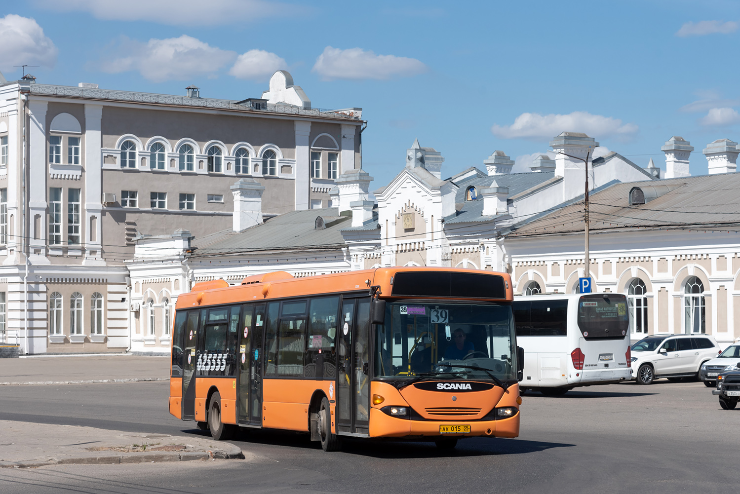 Вологодская область, Scania OmniLink I (Скания-Питер) № АК 015 35