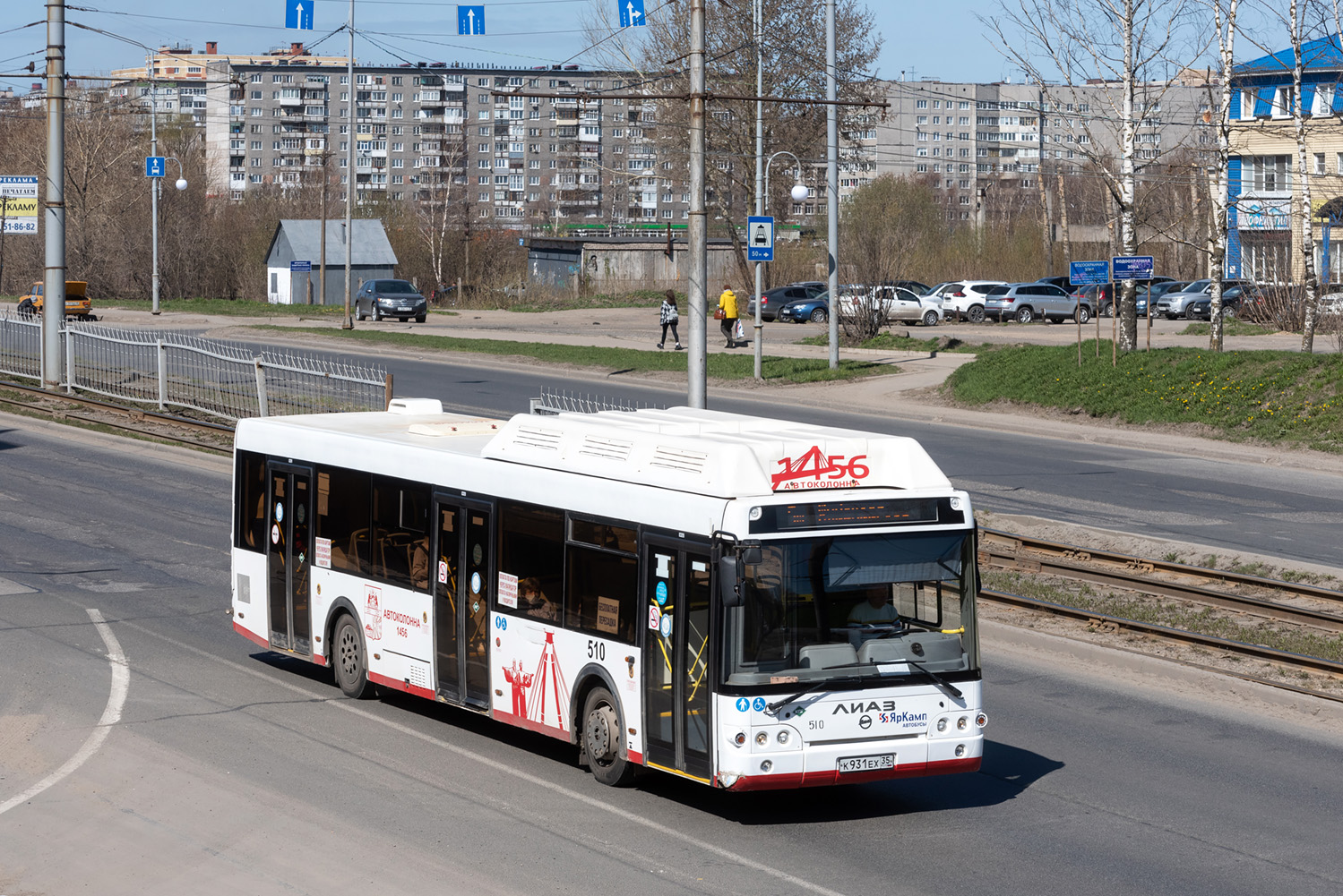 Вологодская область, ЛиАЗ-5292.67 (CNG) № 0510