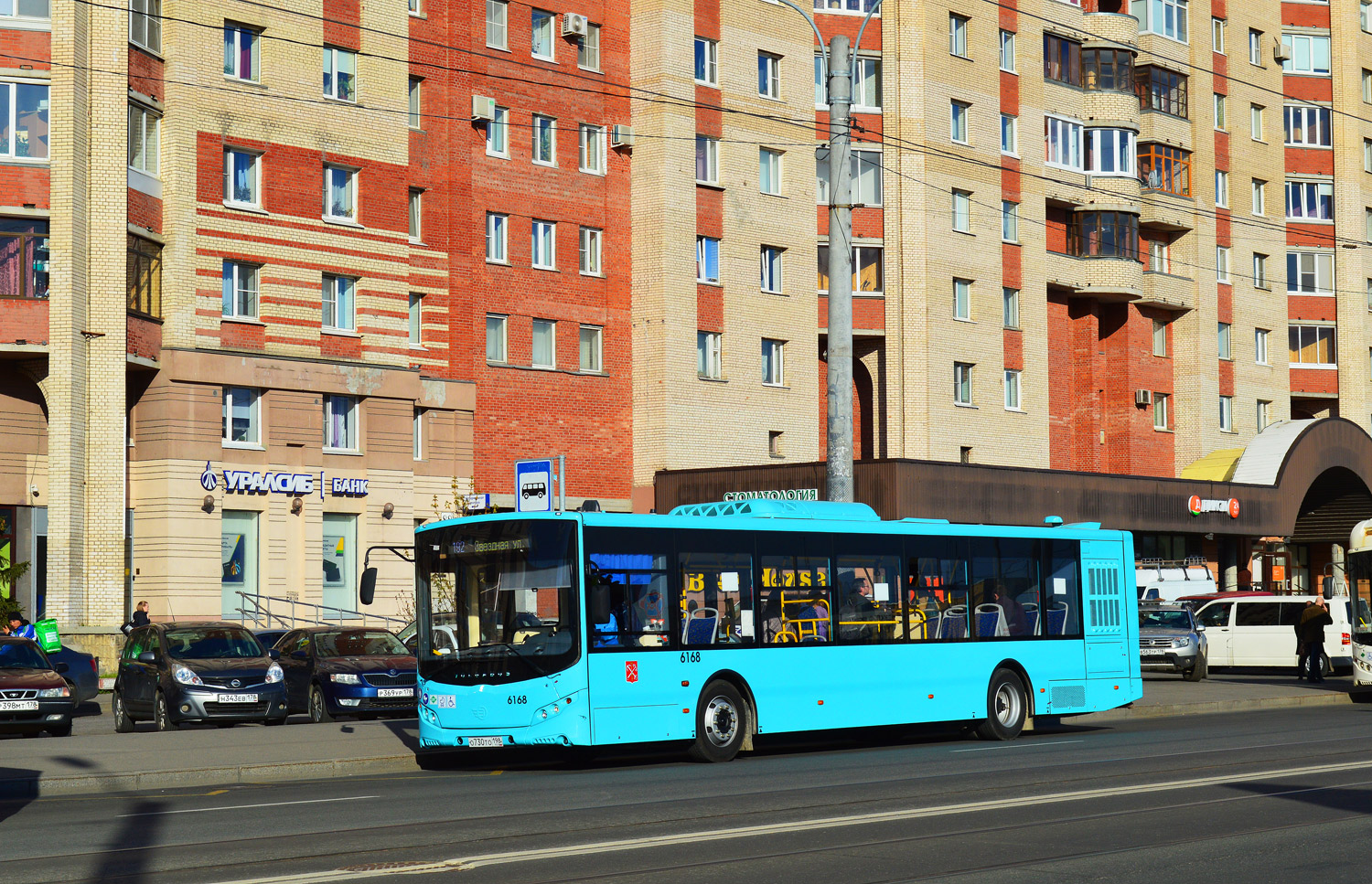 Sankt Peterburgas, Volgabus-5270.G2 (LNG) Nr. 6168