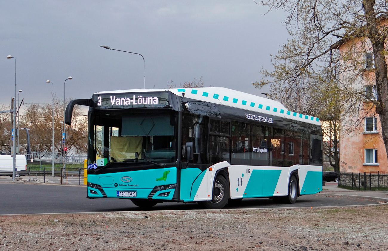 Эстония, Solaris Urbino IV 12 CNG № 1149