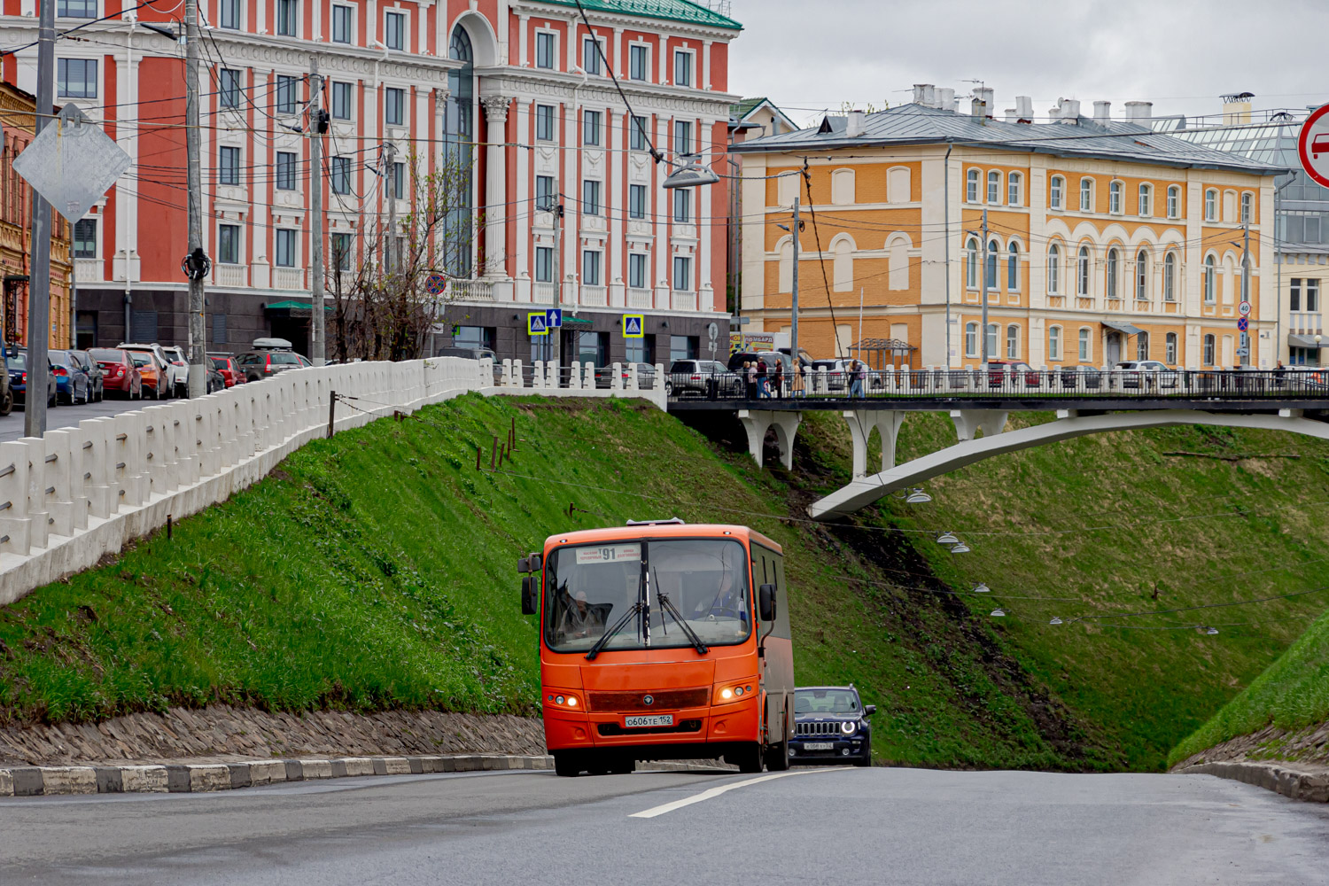 Нижегородская область, ПАЗ-320414-04 "Вектор" № О 606 ТЕ 152