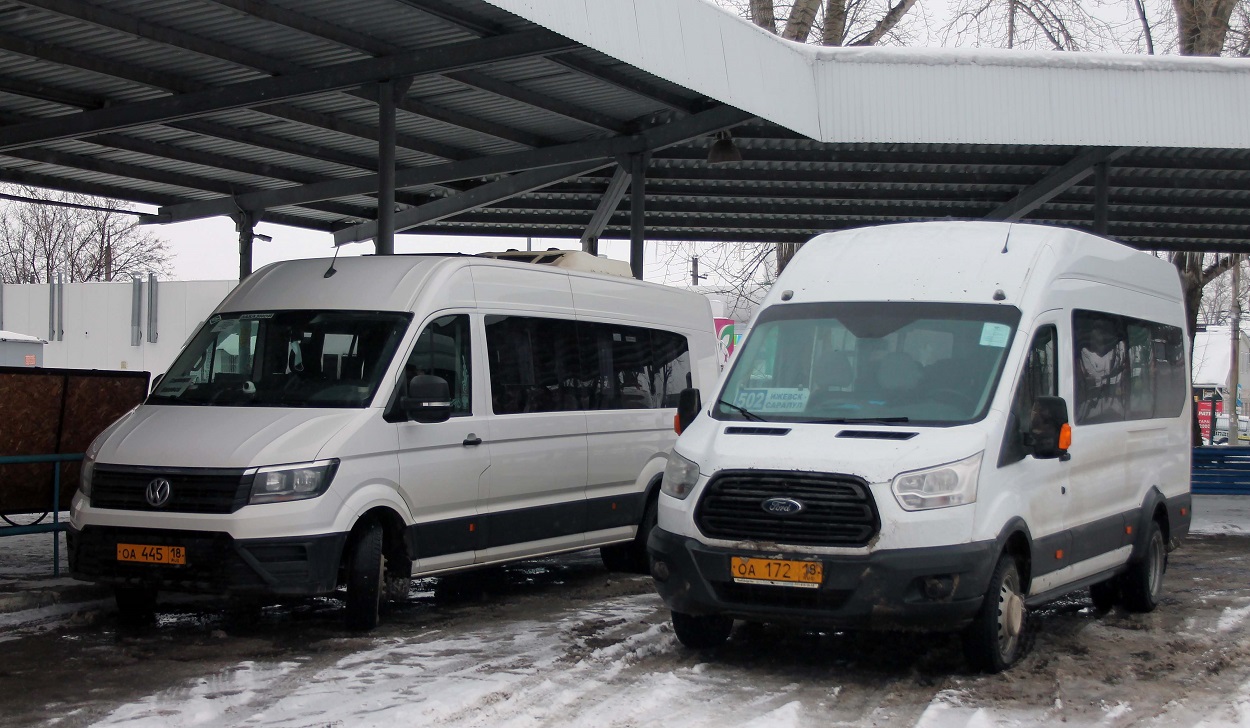 Удмуртия, Ford Transit FBD [RUS] (Z6F.ESG.) № ОА 172 18